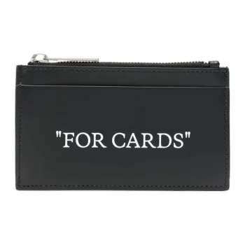 OFF-WHITE Zip-Up 4-Slot Cardholder
