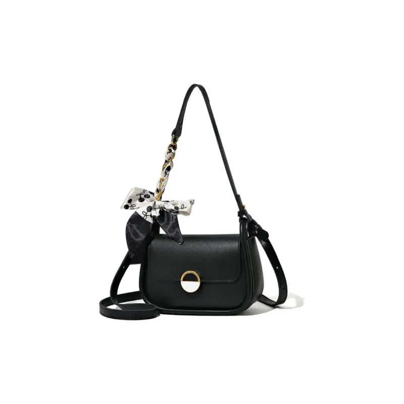 MingLu PU Shoulder Bag Crossbody Bag Unisex Black/Ecru/Light Yellow/Light Green-0