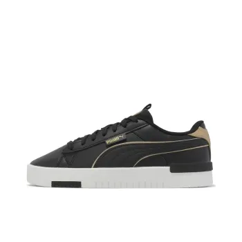 PUMA Jada Renew Pop Up Metallics Slip Resistant Low Top Skateboard Shoes Women's Black Gold