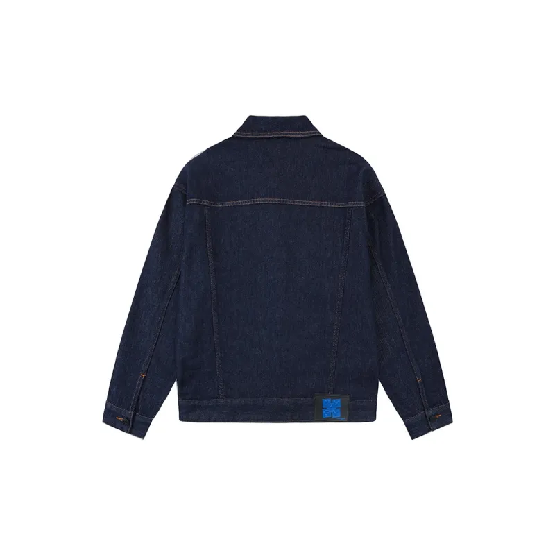 NAVIGARE Denim Jacket Men's Marine Blue-1