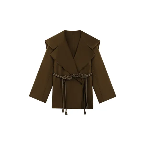 THE SEA LIFE Coats Women's Chestnut