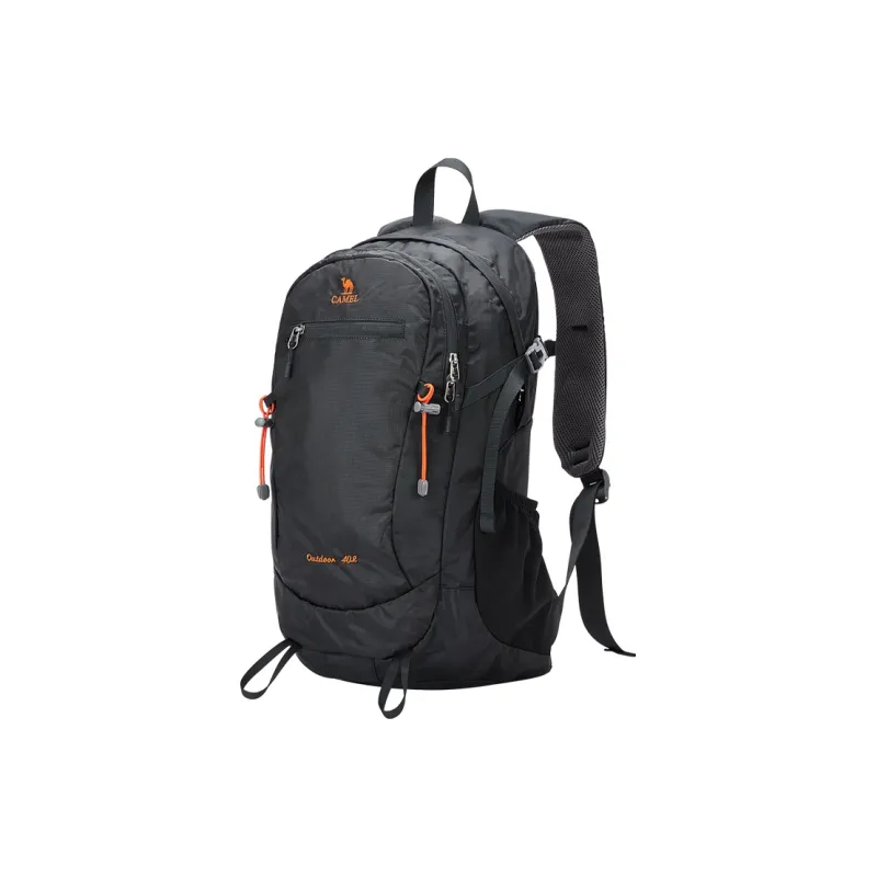 CAMEL 23L Sports Backpack Mountaineering Bag Backpack Nylon Black/Azure Blue/Gray Unisex-0