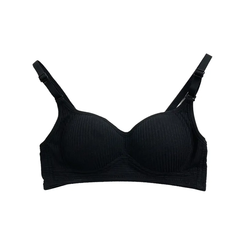 Flowers In Water Bra Women's Black-0
