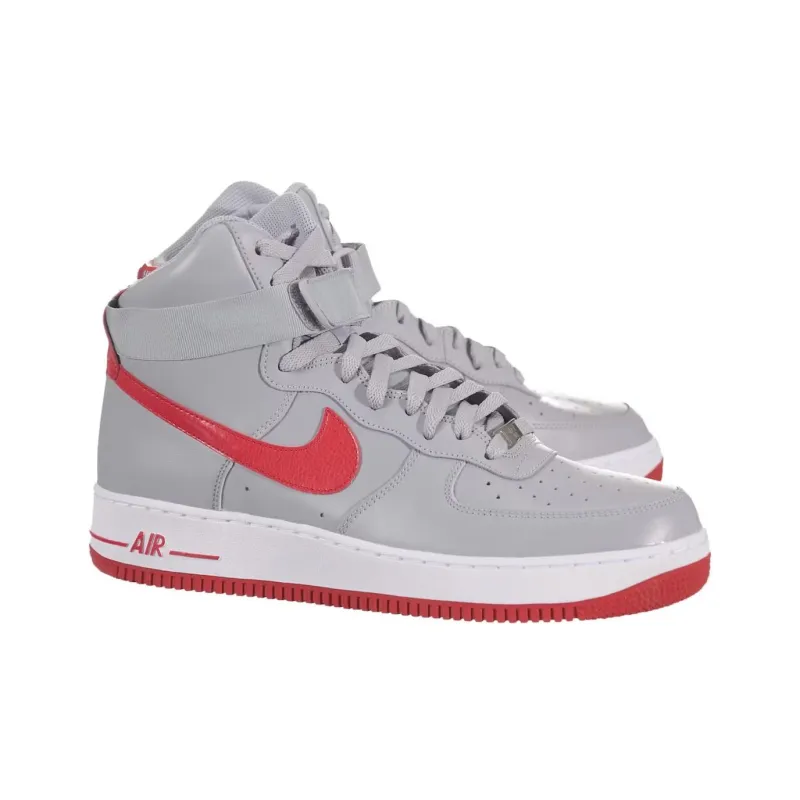 Nike Air Force 1 High 07 Grey Red-2