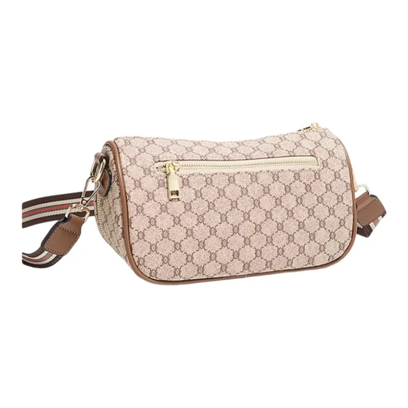 Marino Orlandi Synthetic Leather Dumpling Bag Pillow Bag Fanny Pack Shoulder Bag Crossbody Bag Women's Coffee/Coffee-7