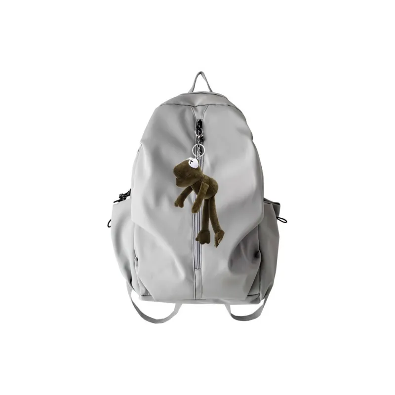 BALANG Composite Cloth Laptop Bag Backpack Unisex Beige/Black/Gray-13