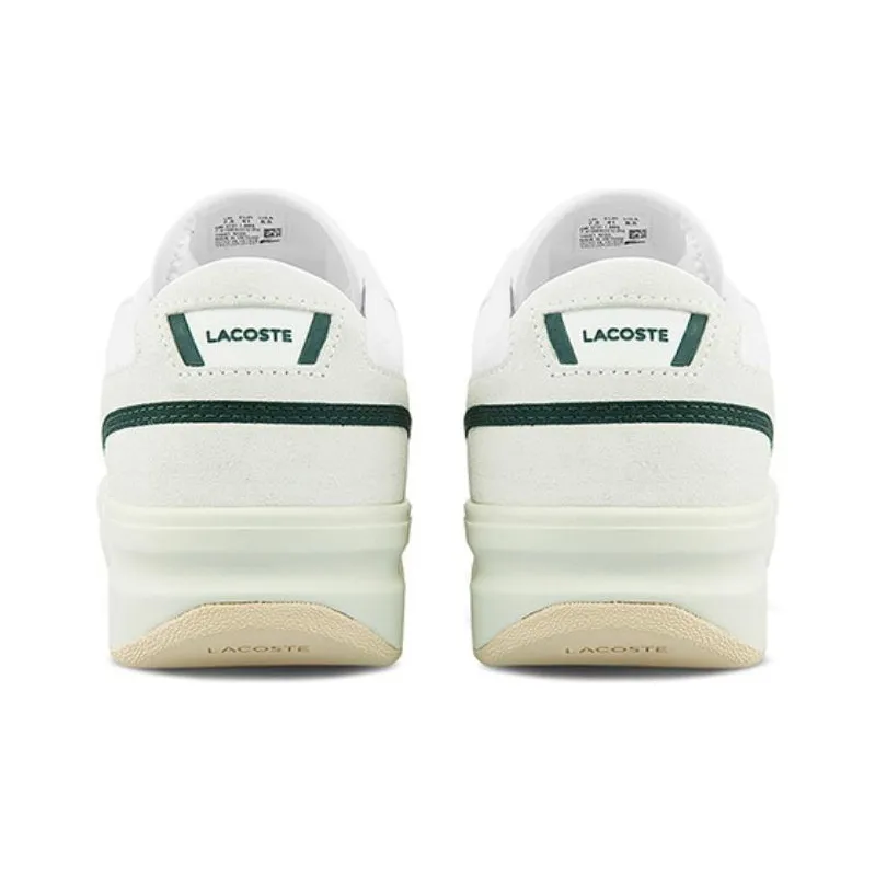 LACOSTE Low Top Skateboard Shoes Men's White-2