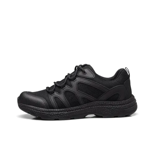Strongman 3515 New Training Shoes For Men Black Breathable Mesh Casual Shoes