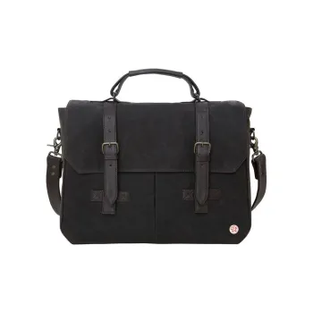 Manhattan Portage Martexin Original Wax Shoulder Bag Crossbody Bag Handbag Unisex Dark Brown