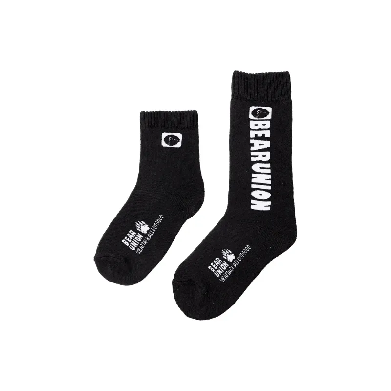 BEAR UNION Soccer Socks Unisex 2 Pack-1