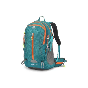 AIONE Nylon Outdoor Mountaineering Bag Backpack Unisex Black, Green, Rose Red, Orange