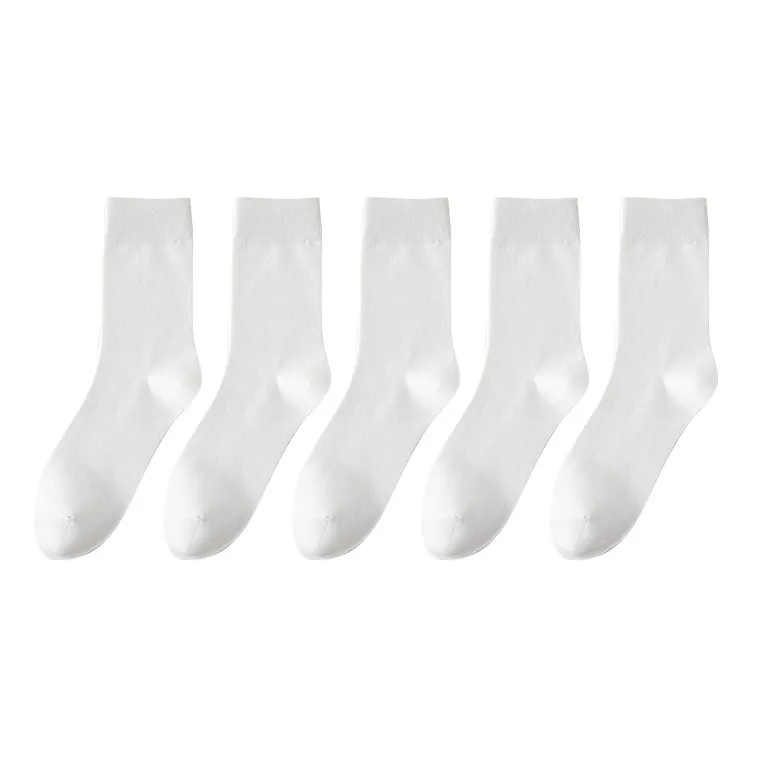 AOKANG Mid Calf Socks Men's 5 Pack-28