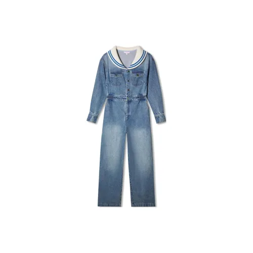 P.Salt Jumpsuits Women's Vintage Blue