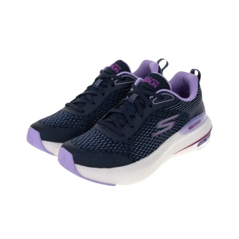 Skechers Cushioning Wear Resistant Low Top Casual Running Shoes Women's Purple-2