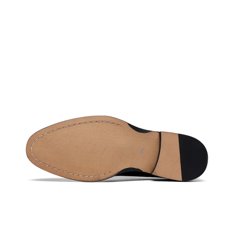Dolcara Dress Shoes Men's Dark Brown-3