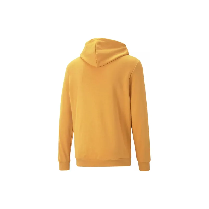 PUMA ESS+ 2 COL BIG LOGO HOODIE TR Sweatshirt Men's Orange-1