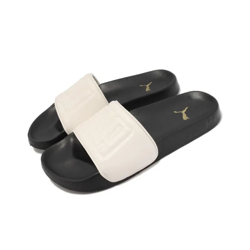 Puma Women's Leadcat 2.0 Quilted Slide 'Pristine Black'-3