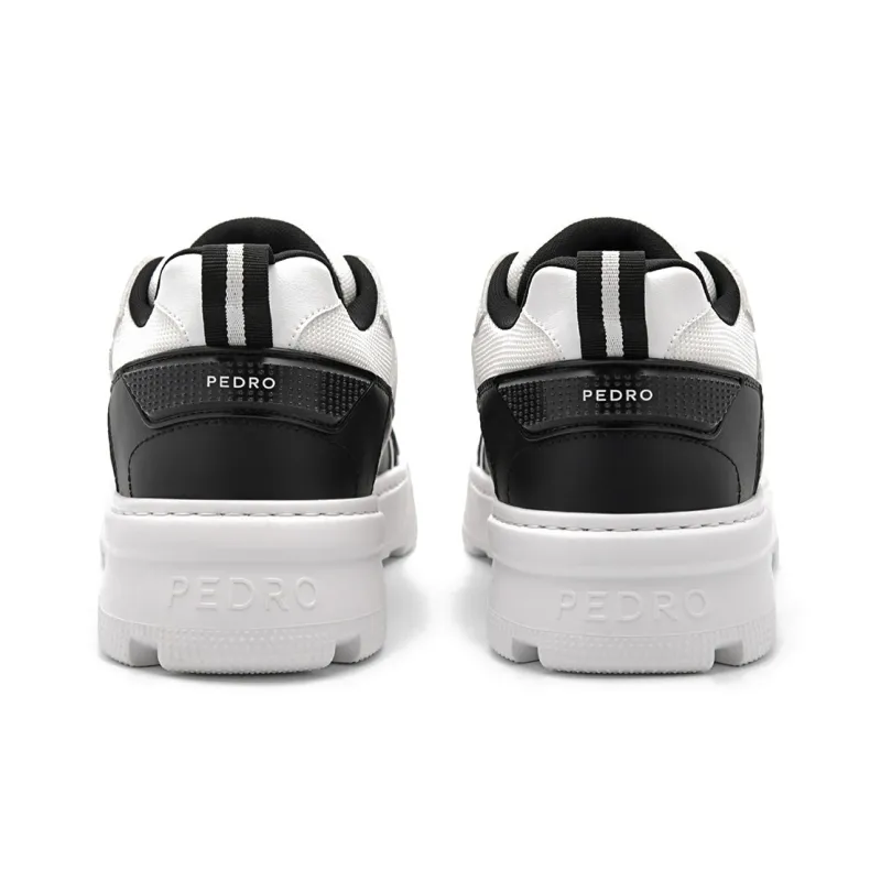 PEDRO Low Top Skateboard Shoes 4cm Women's Black-3