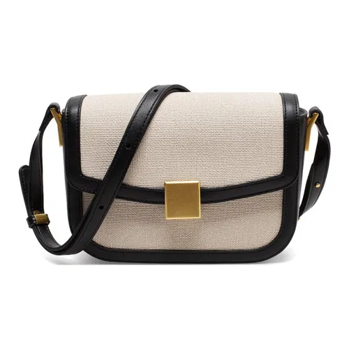 BASTO Crossbody Bags Gray, White, And Black