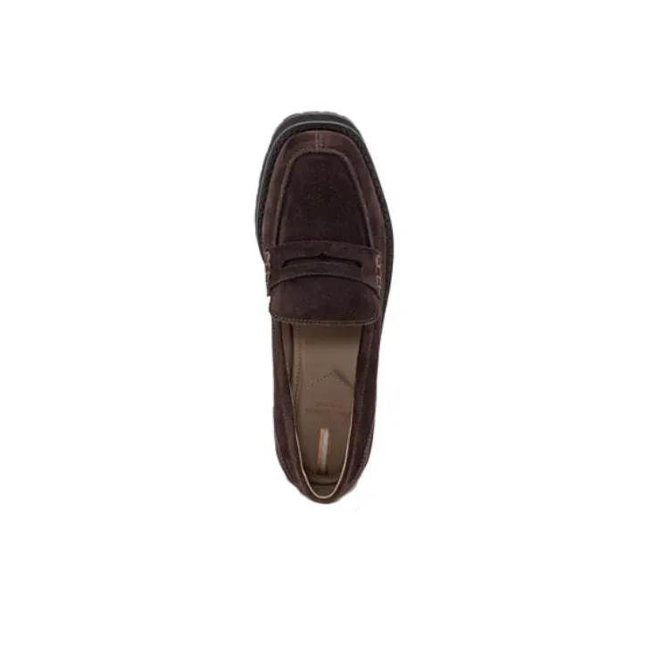 SAM EDELMAN Remy Loafers 4.6cm Women's Chocolate-3
