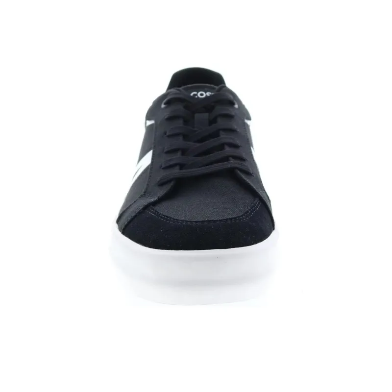 LACOSTE Low Top Skateboard Shoes Men's Black-5