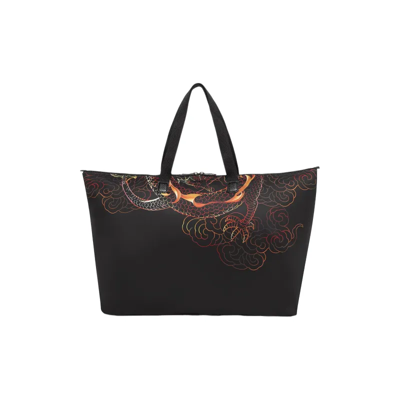 TUMI Voyageur Polyester Tote Bag Shopping Bag Shoulder Bag Handbag Large Size Women's Black-0