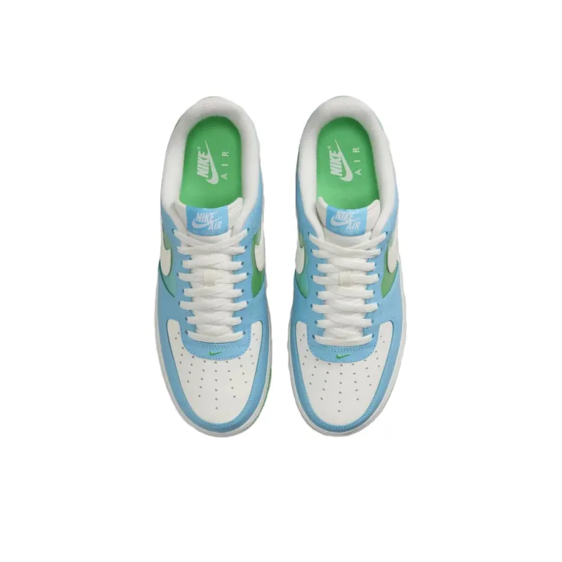 Nike Air Force 1 Low '07 Aquarius Blue Vapor Green-3