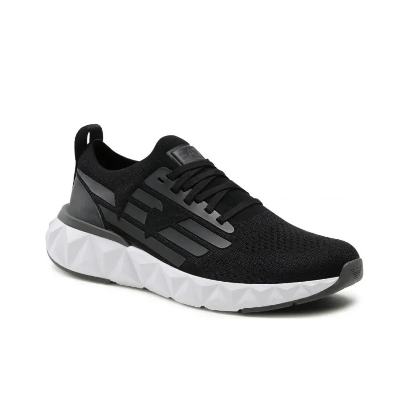 EMPORIO ARMANI Low Top Casual Shoes Men's Black-2