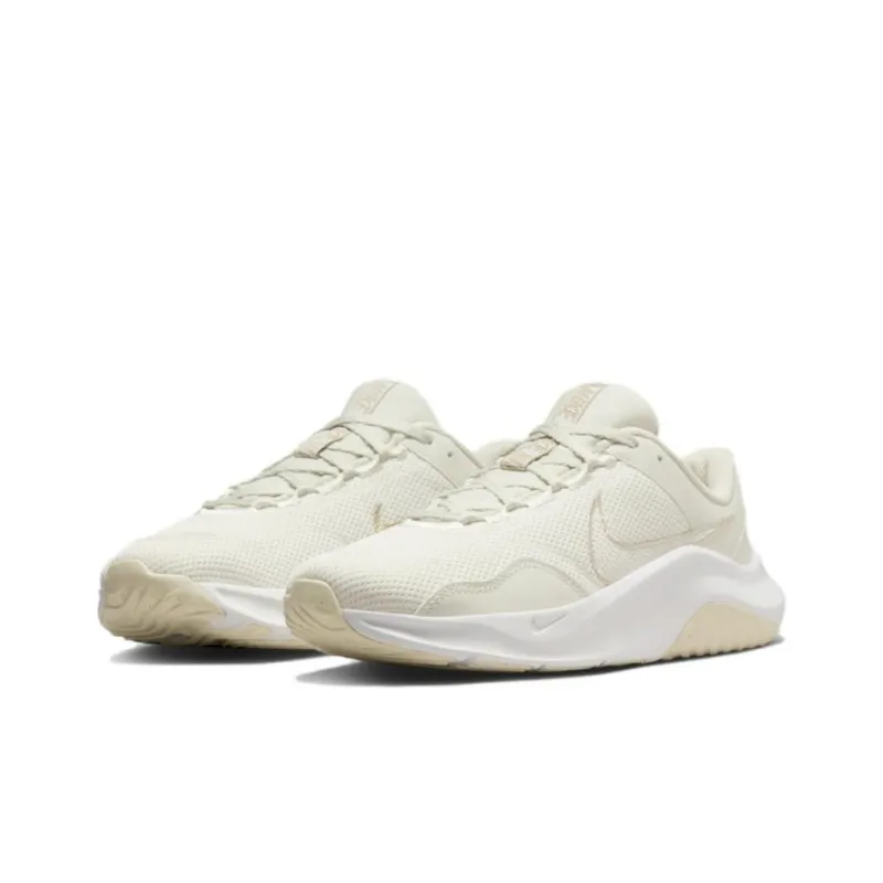 Nike Legend Essential 3 Cushioning Wear-Resistant Low-Top Training Shoes Women's White-2