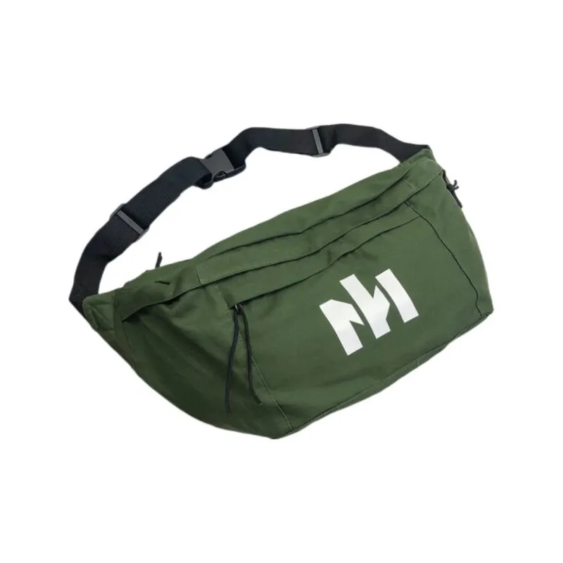 Parker Bear Cotton Fanny Pack Regular Unisex Black/Ecru/Red/Green-9