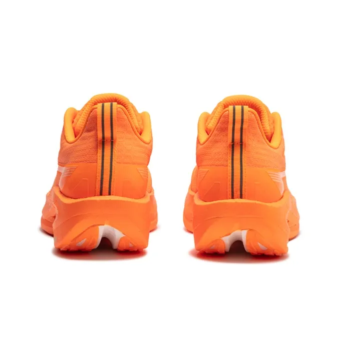 361° Fly 2ET Cushioning Anti Slip Wear Resistant Breathability Low Top Running Shoes Unisex Fluorescent Super Orange-3
