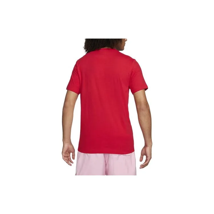 Nike Sportswear T Shirt T Shirt Men's University Red-0