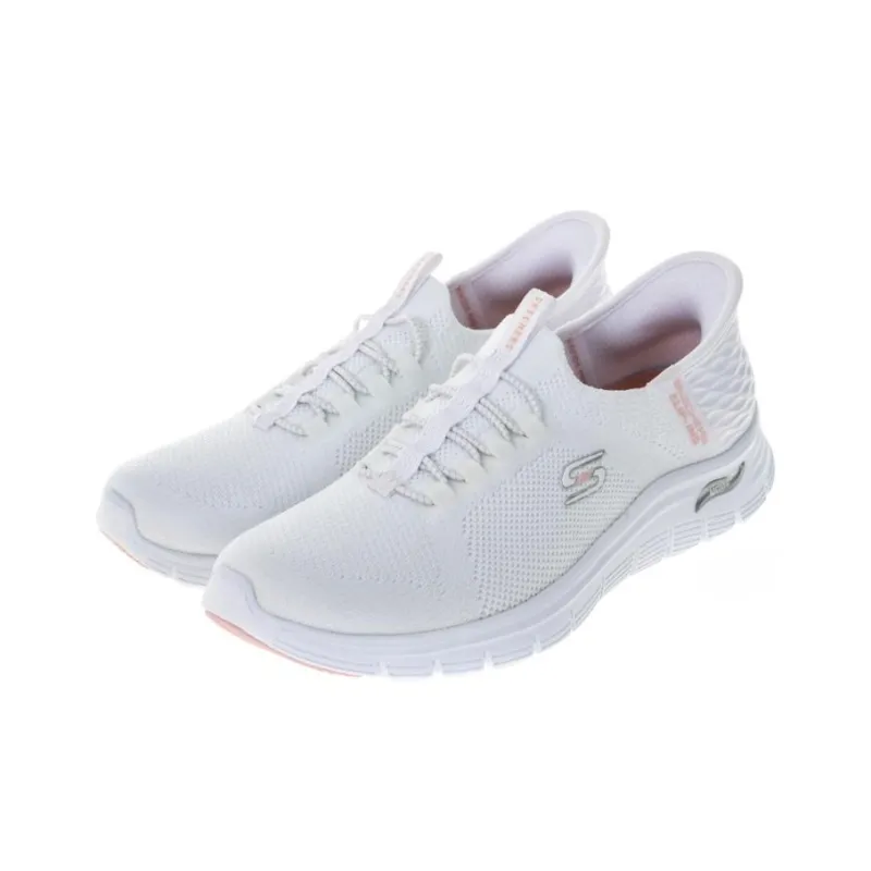 Skechers ARCH FIT VISTA Cushioning Wear-Resistant Low-Top Casual Shoes Women's White-2