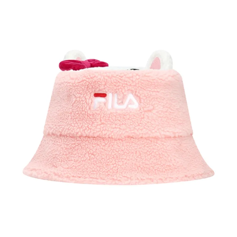 FILA Cotton Polyester Bucket Hats Women's Pink-0