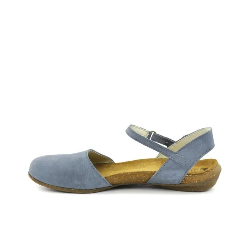El Naturalista Casual Single Shoes Women's Light Blue-1