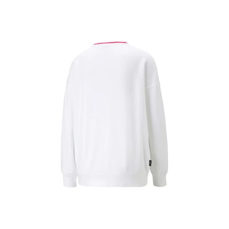 PUMA TEAM Sweatshirts Women's White-1
