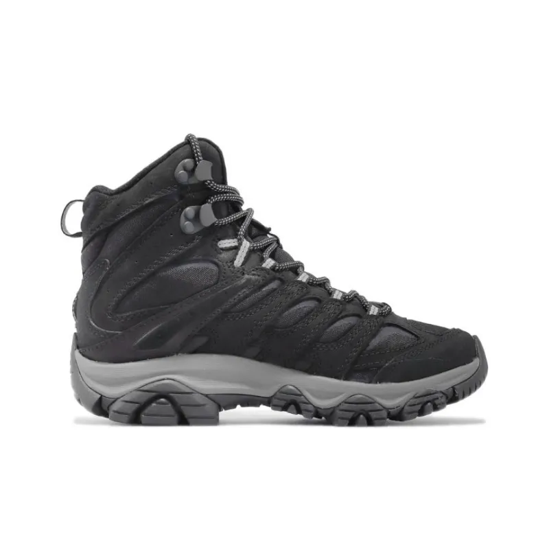 MERRELL MOAB 3 APEX Mid WP Cushioning Wear-Resistant High-Top Outdoor Shoes Women's Black-1