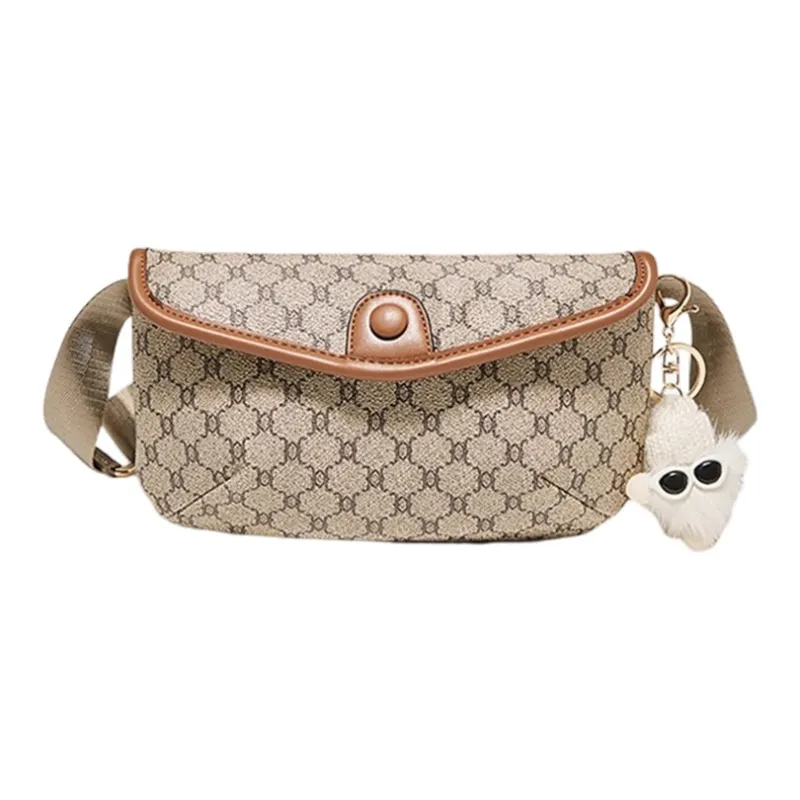 Marino Orlandi Synthetic Leather Shoulder Bag Women's Khaki-1