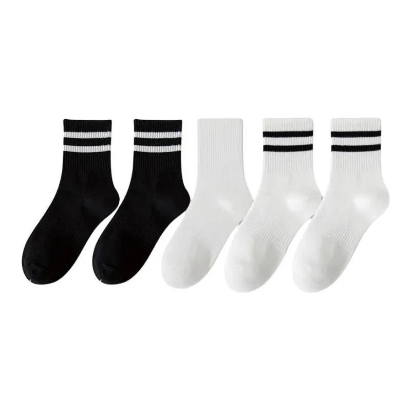 MIIOW Mid Calf Socks Men's 5 Pack-5