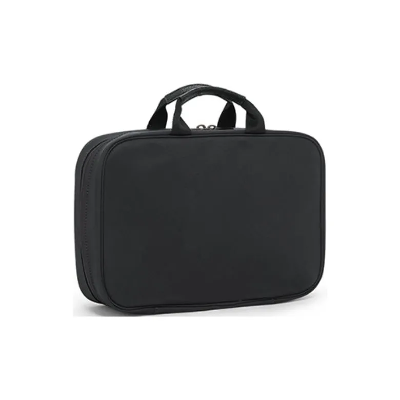 TUMI Voyageur Fabric Travel Bag Handbag Makeup Bag Medium Size Women's Black-1
