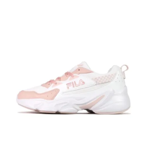 FILA Hidden Tape 7 Running Shoes Women's Low-Top White/Pink