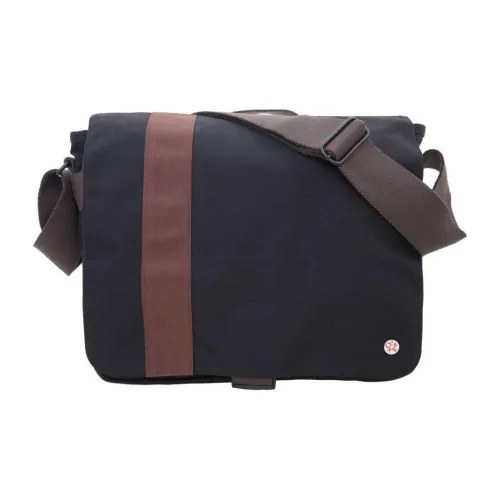 Manhattan Portage Shoulder Bags Black/Brown