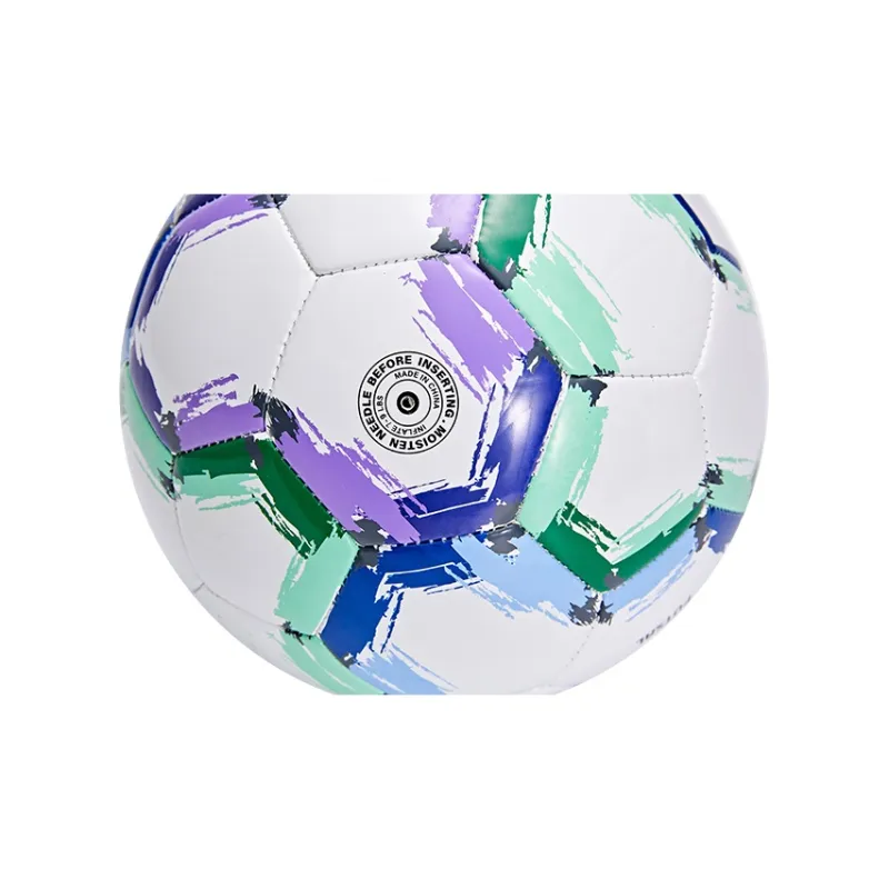 Joma Size 4 Soccer PU Machine Stitched Soccer Ball Unisex White Blue-4