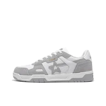 RIPSTAR SKBD Chic Skateboard Shoes Unisex Low-Top White