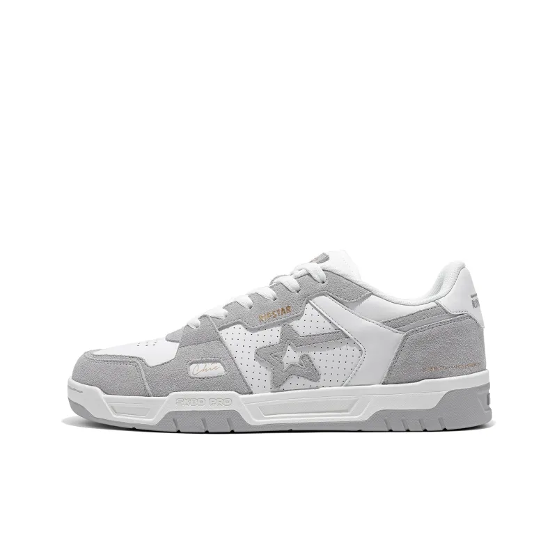 RIPSTAR SKBD Chic Skateboard Shoes Unisex Low-Top White-0