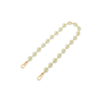 LOEWE Resin Chain Bag Strap Women's Spring Jade Color