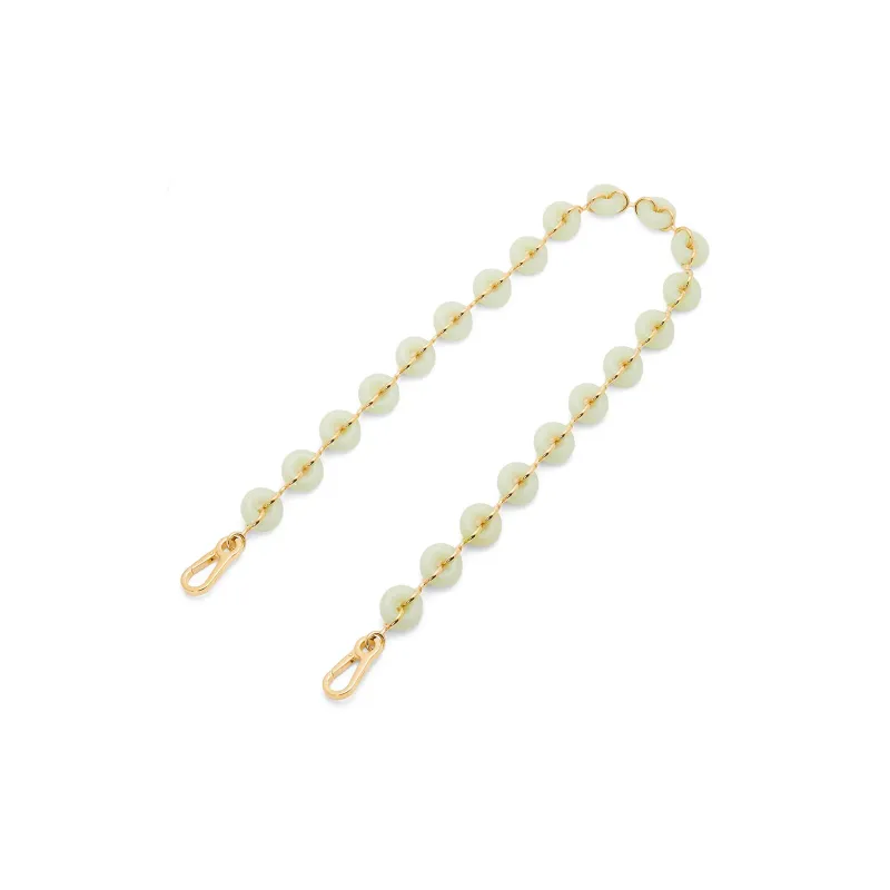 LOEWE Resin Chain Bag Strap Women's Spring Jade Color-0