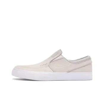 Nike Sb Zoom Stefan Janoski Slip On Light Bone