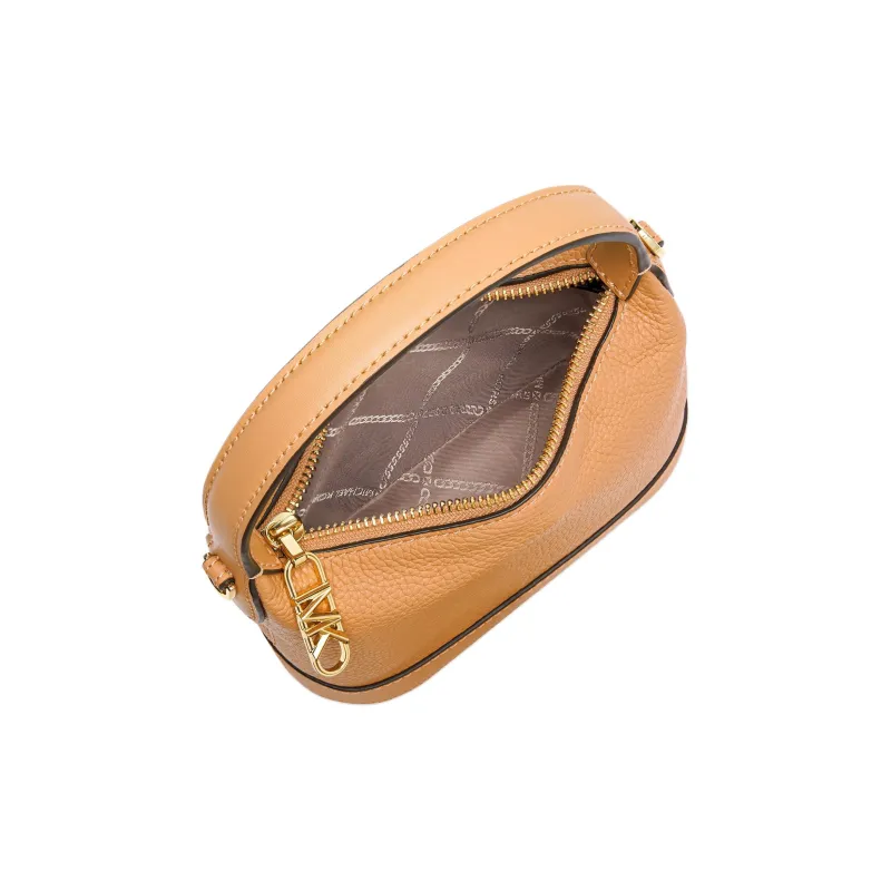 MICHAEL KORS Wythe Cow Leather Handbag, Shoulder Bag, Crossbody Bag Trumpets Women's Peanut-2
