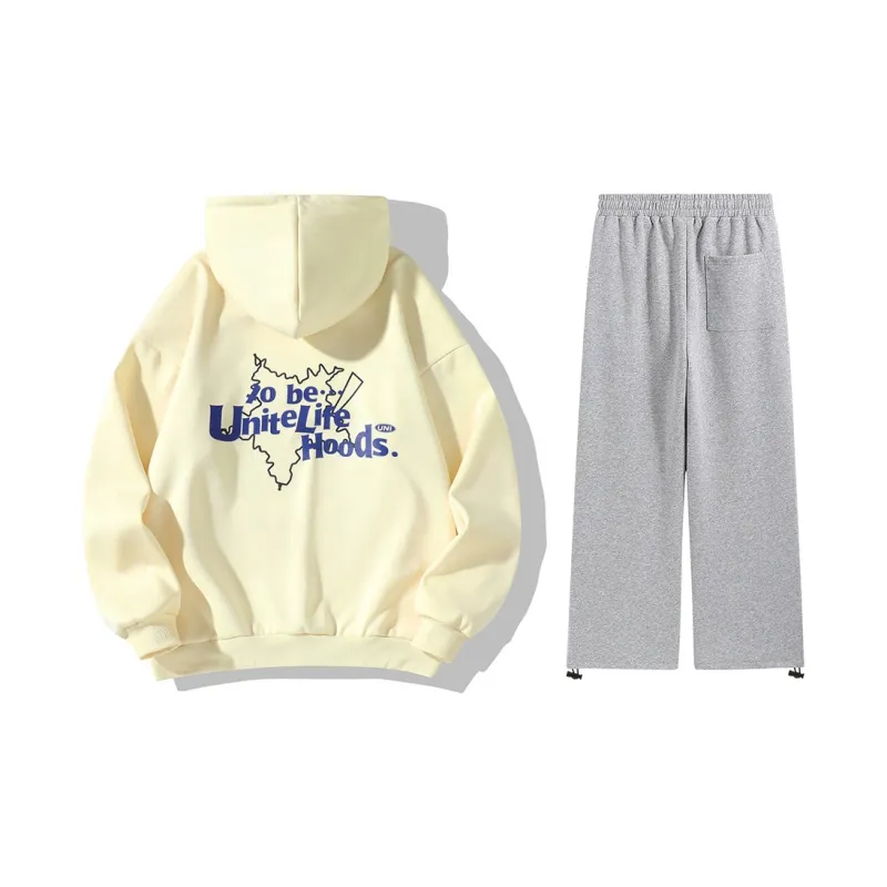 Unite Life HOODS Sweatshirt Set Unisex-1